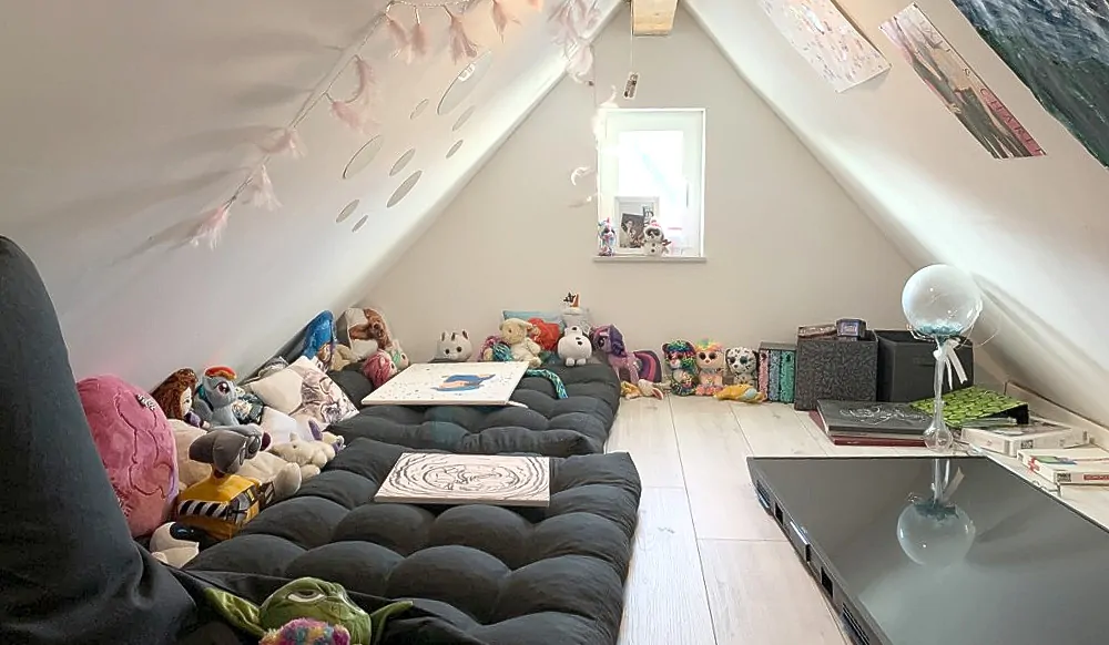 Ausgebautes Dachgeschoss