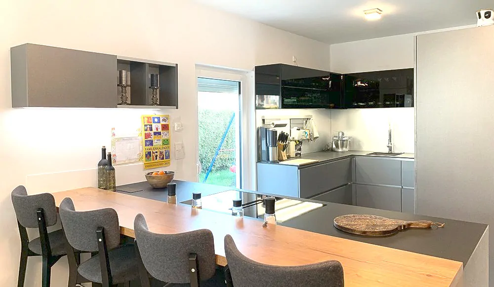 Essbereich mit Küche
