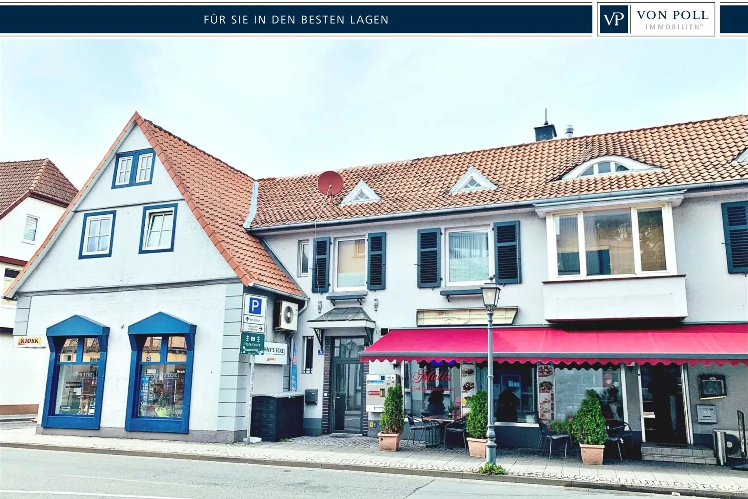 Investment property: Residential and commercial building in a central location in Bückeburg