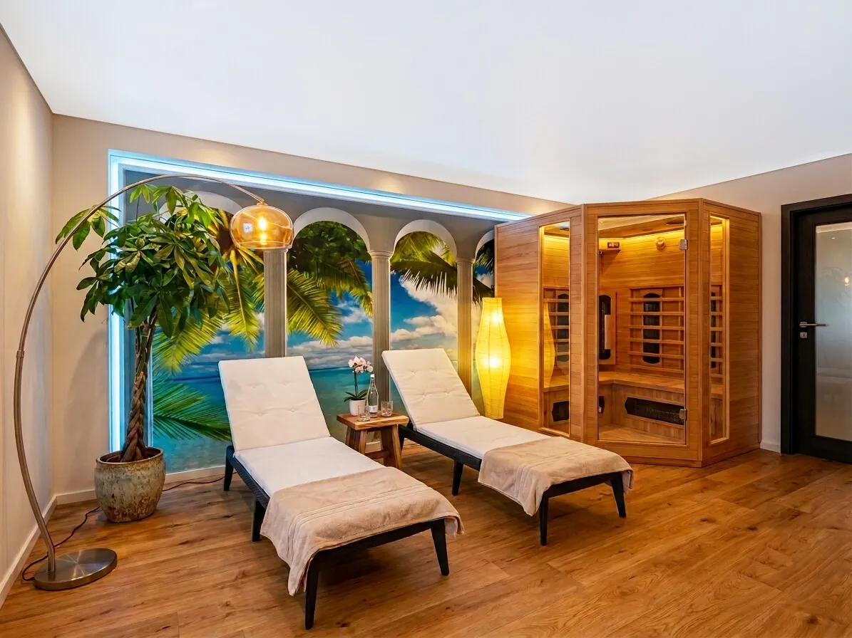 Privater Wellnessbereich