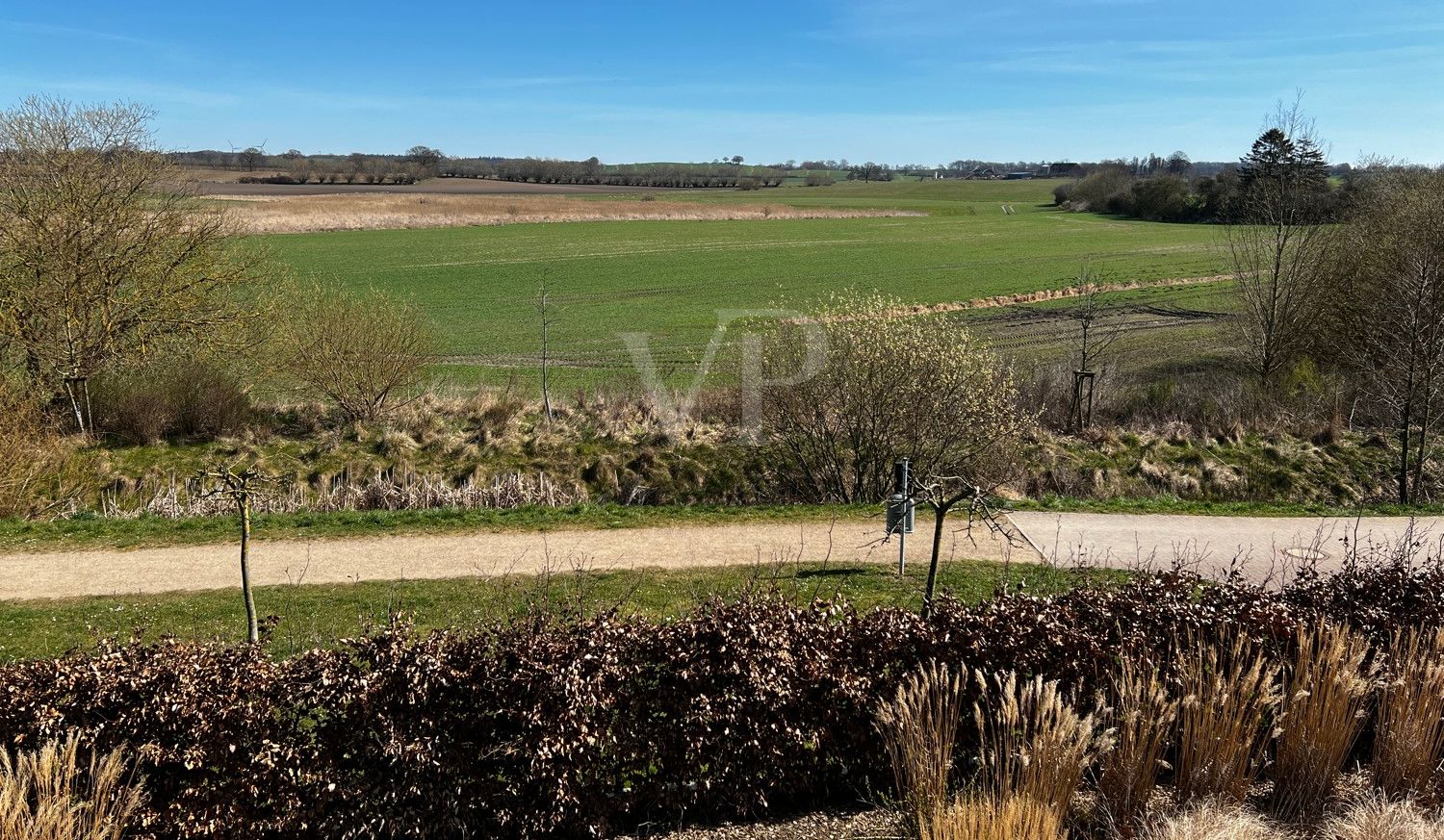 Freier Blick in die Natur