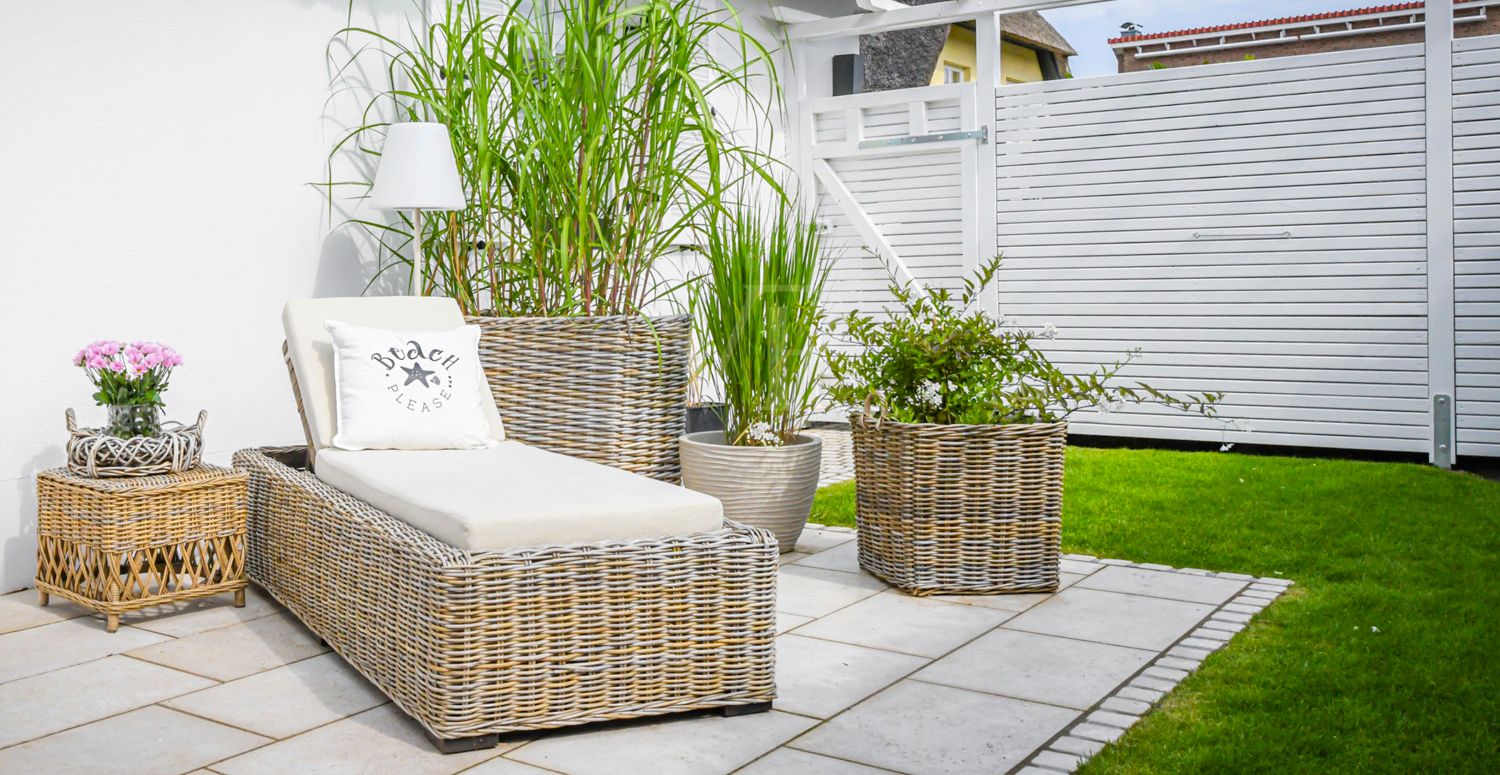Terrasse seitlich