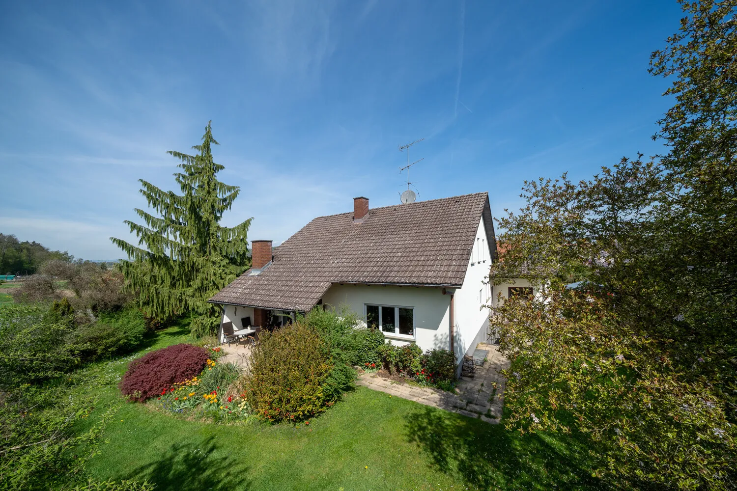Terasse mit Garten