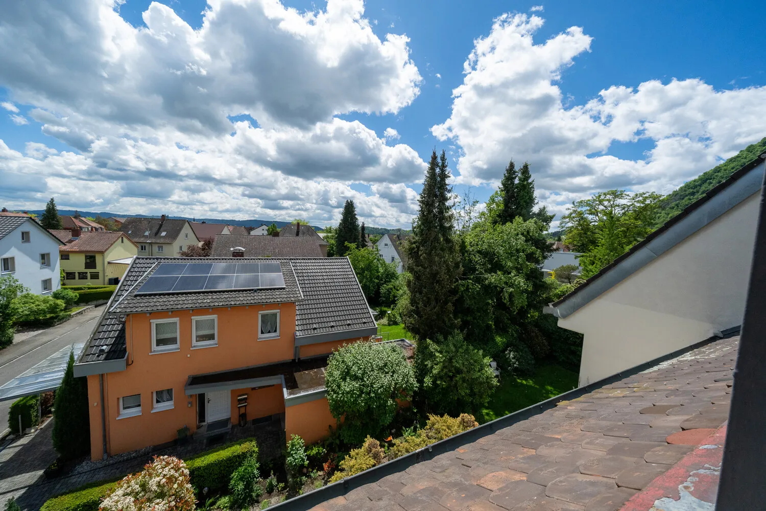 Blick von Balkon