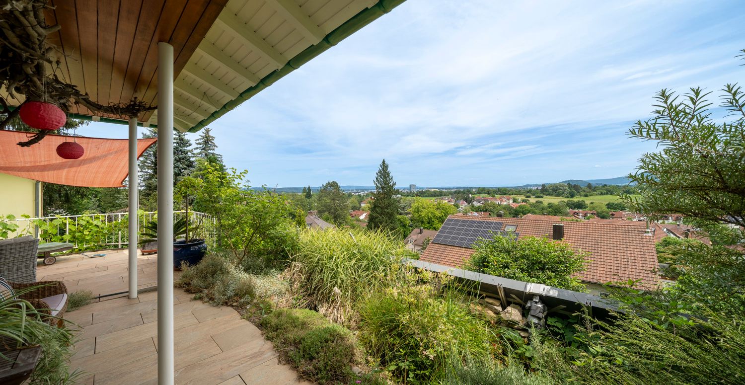 Blick von der Terrasse