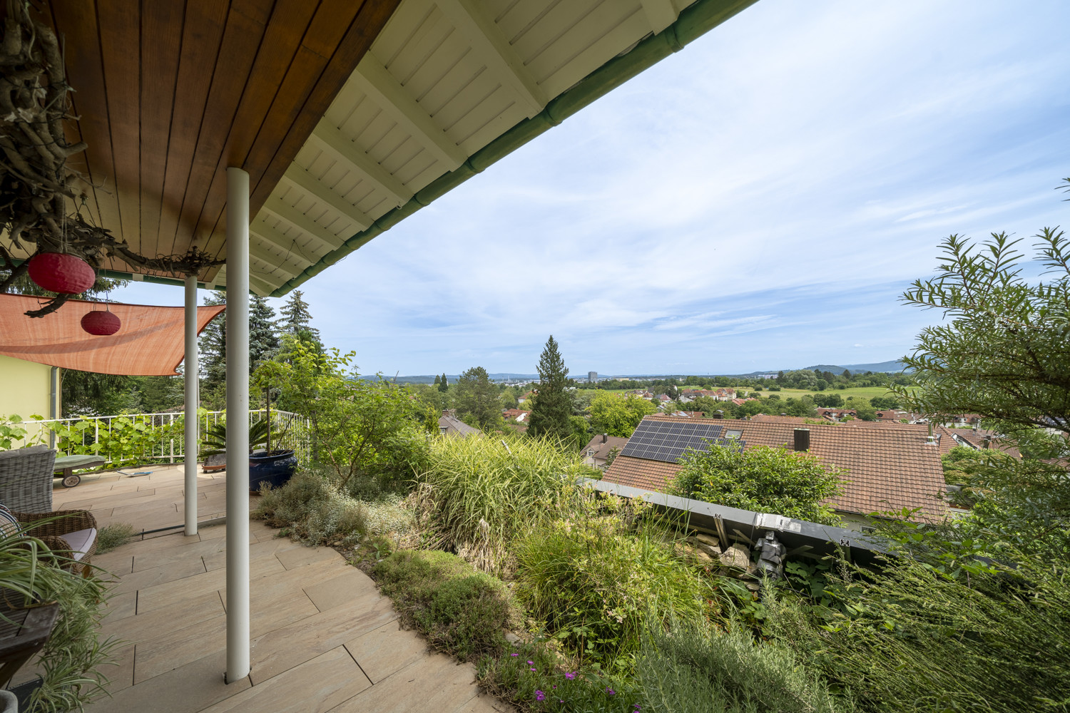 Blick von der Terrasse