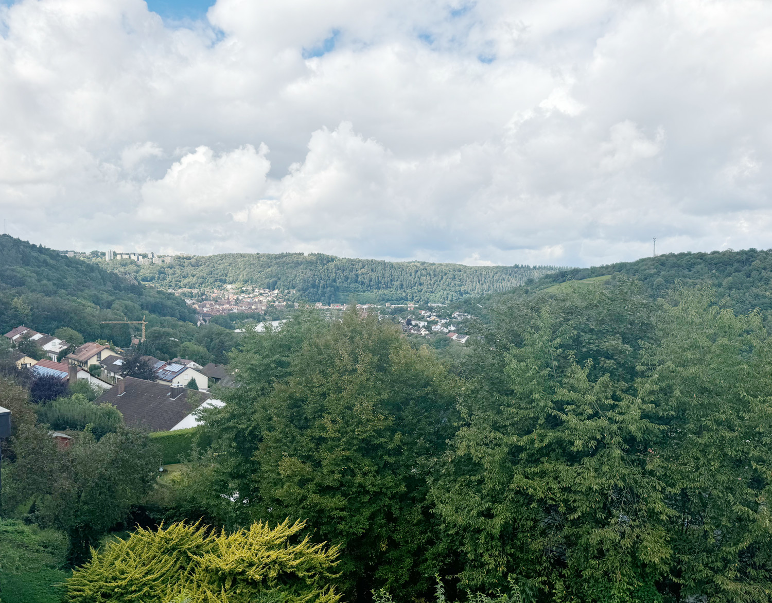 Fernblick über Wertheim