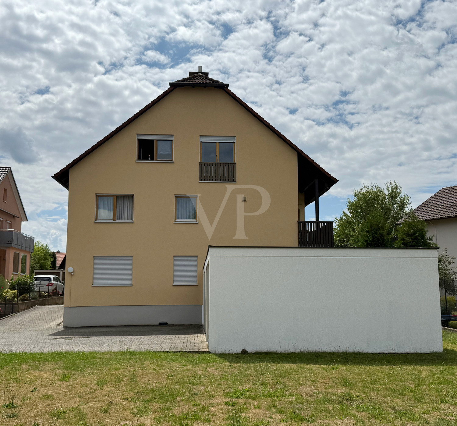 Ansicht Wohnhaus vom Garten