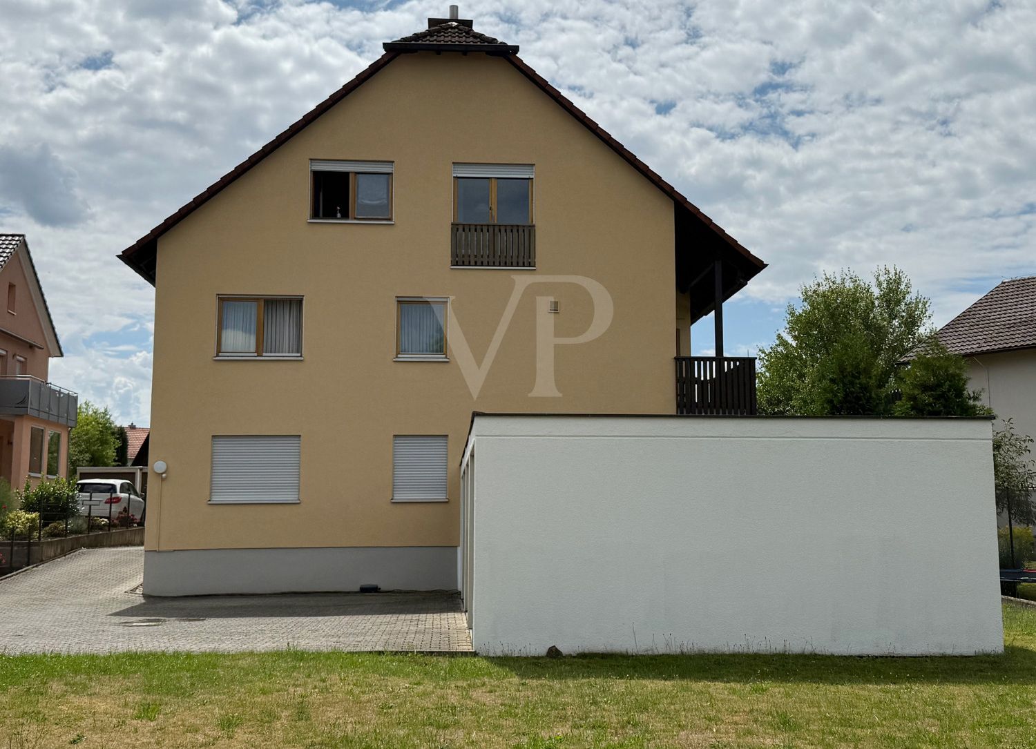 Ansicht Wohnhaus vom Garten