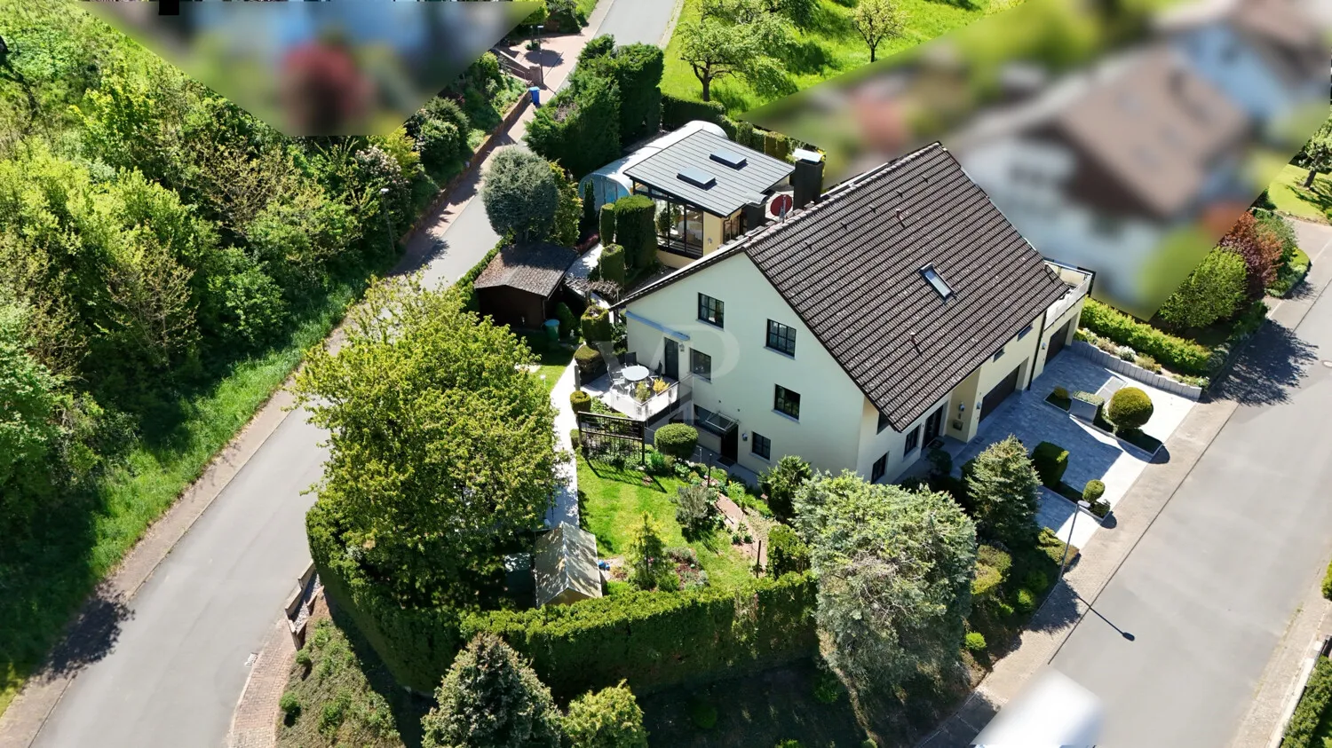 Blick von oben