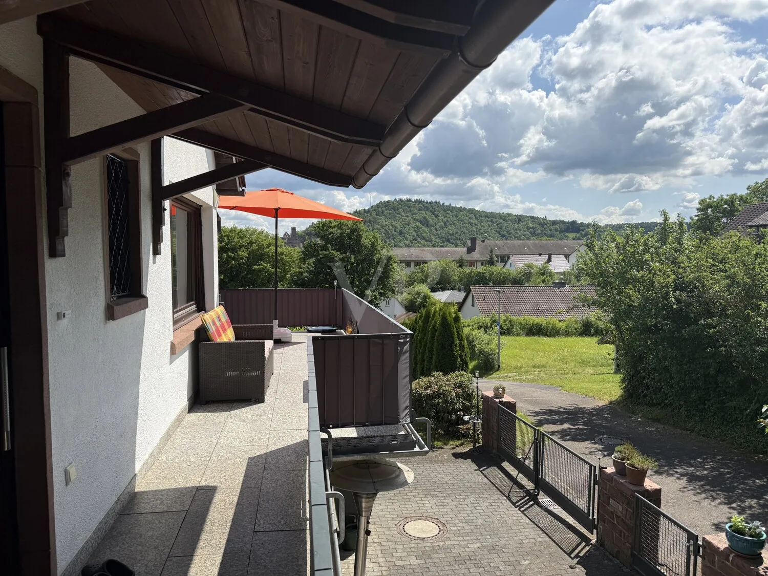 Zugang zur Terrasse