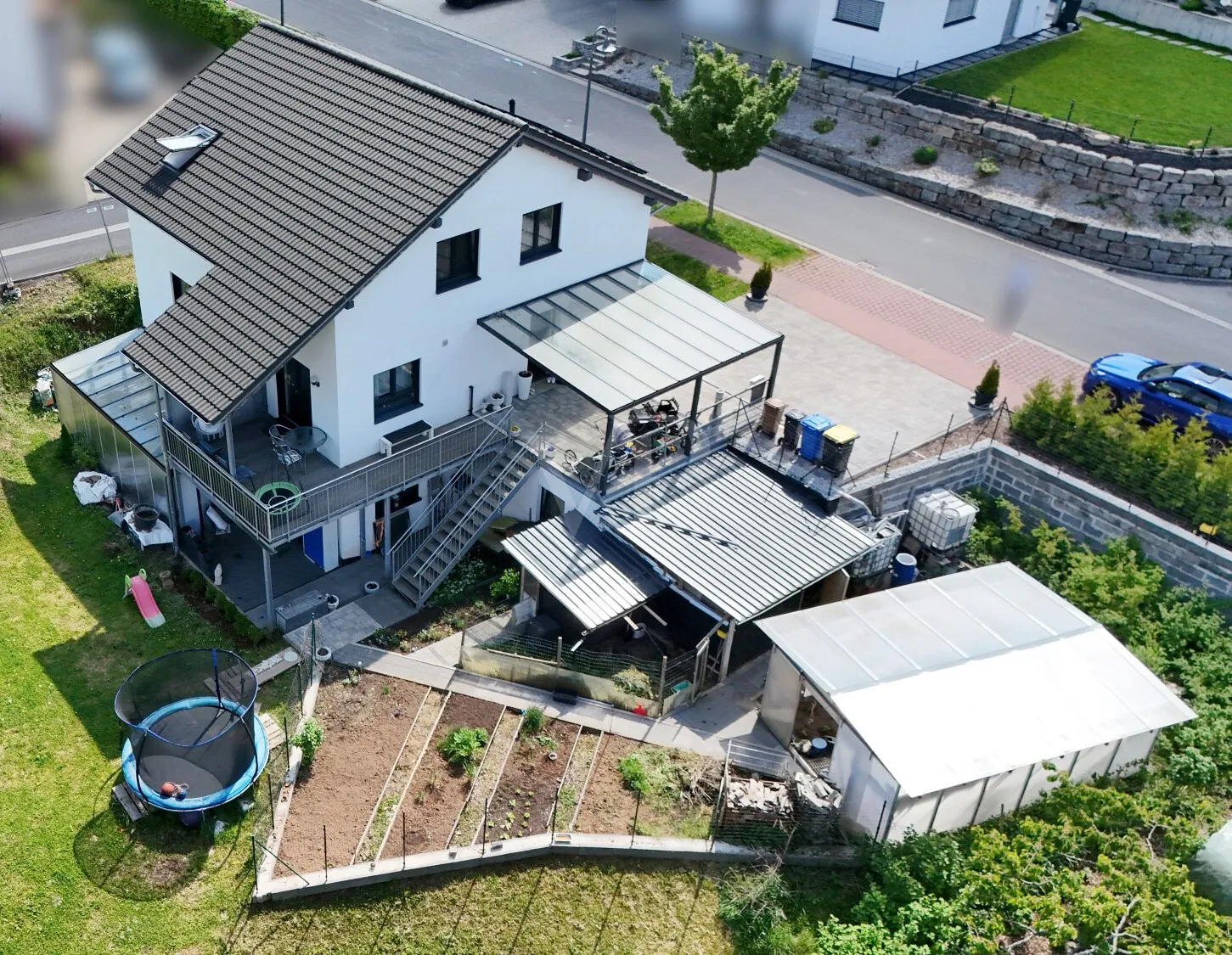 Blick von oben
