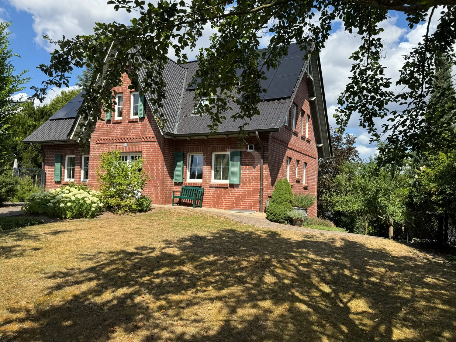 Blick zum Haus