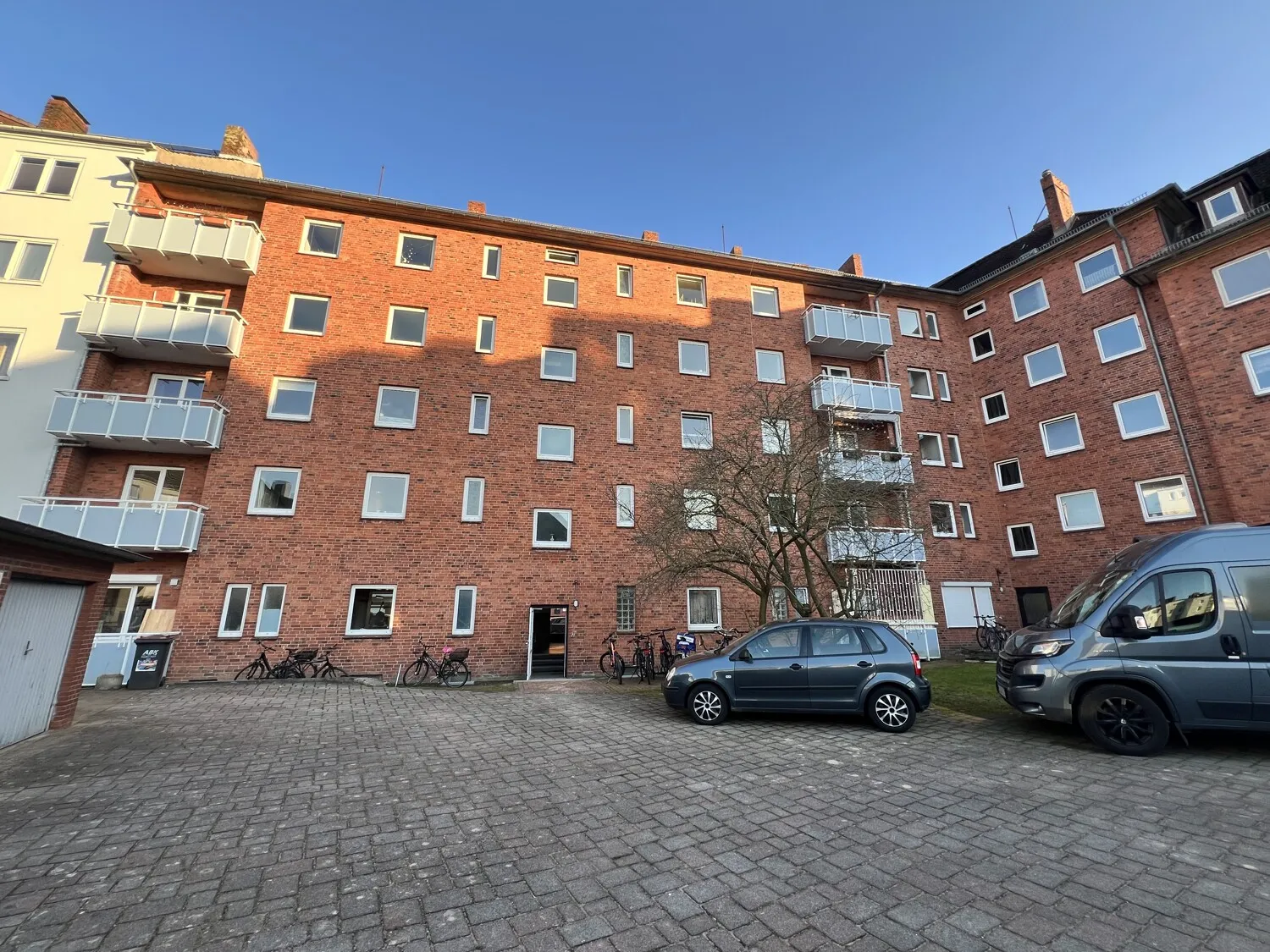 Hintere Hausansicht