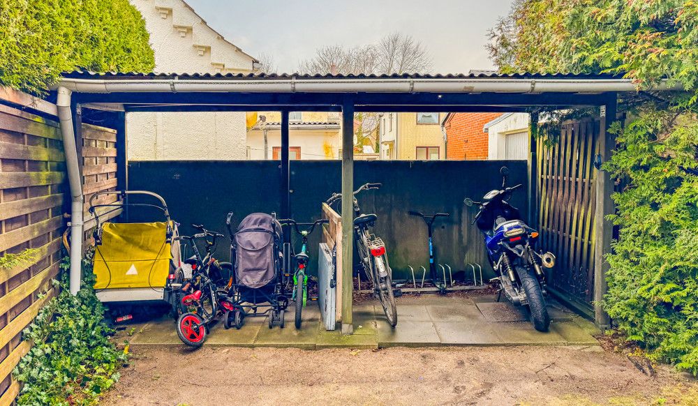 Fahrradüberstand