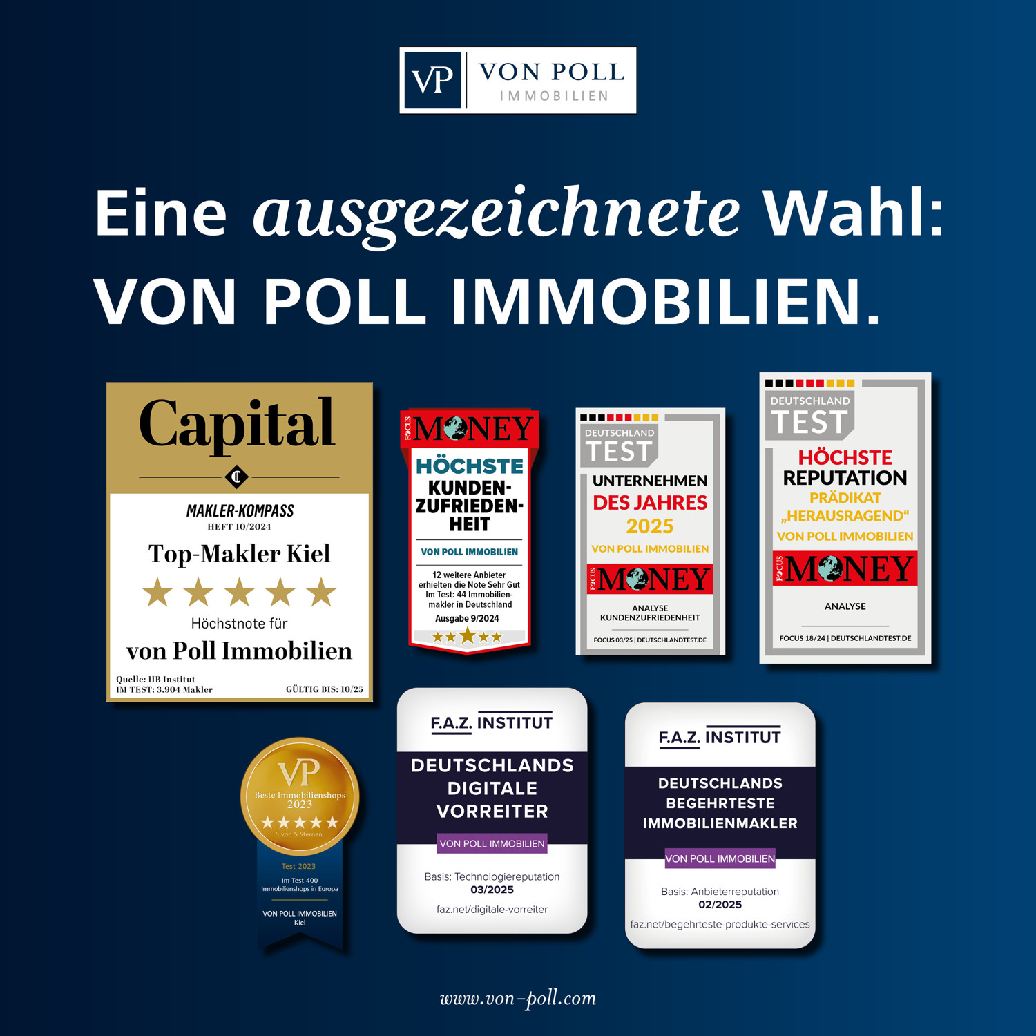 Übersicht der Siegel