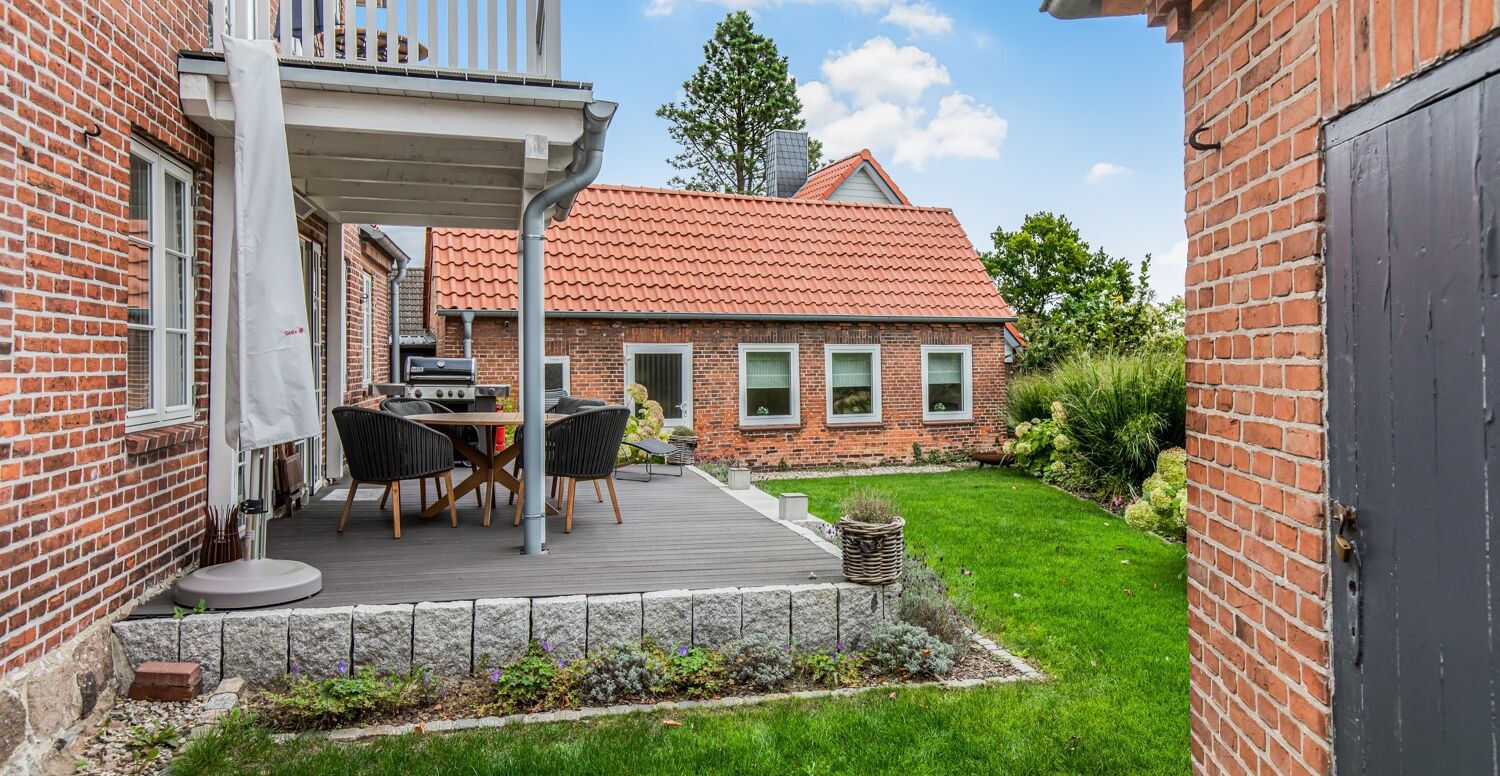 Terrasse / Gästehaus