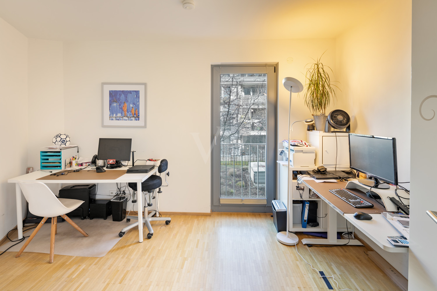 Büro/Schlafzimmer