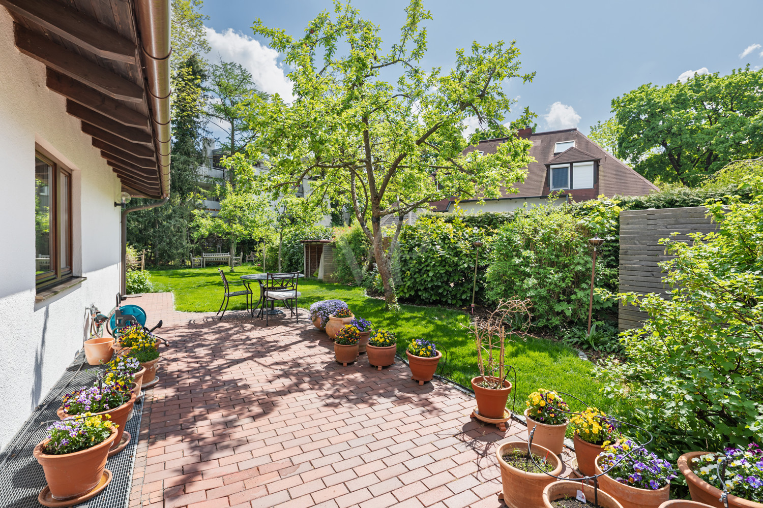 Terrasse mit Südausrichtung