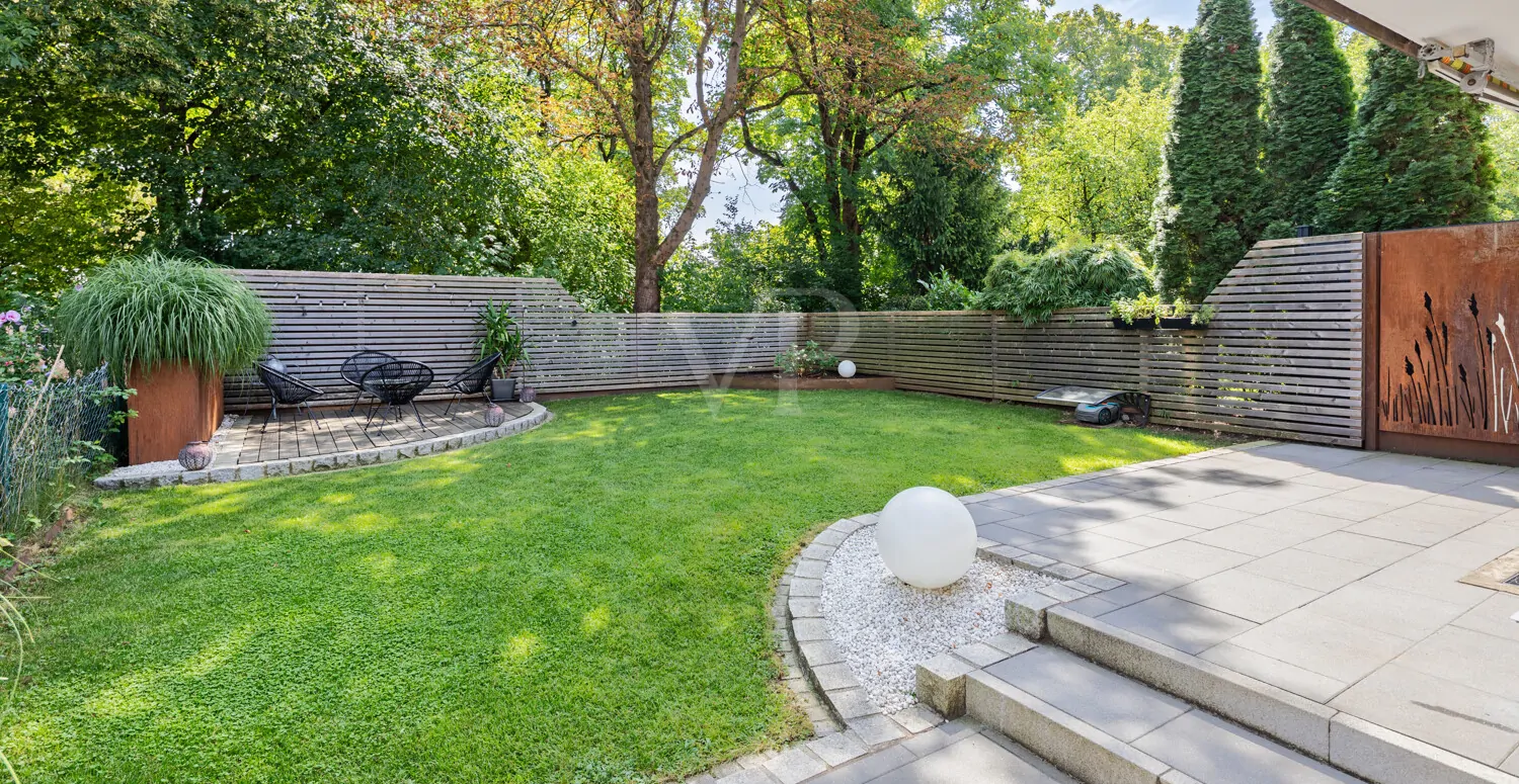 Garten mit Südost Ausrichtung