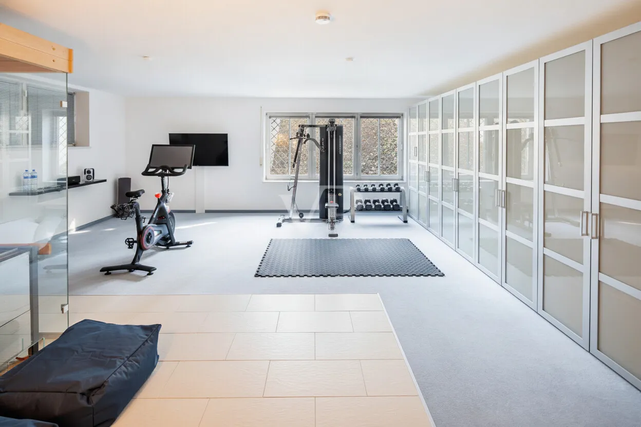KI Home Staging Fitness Bereich