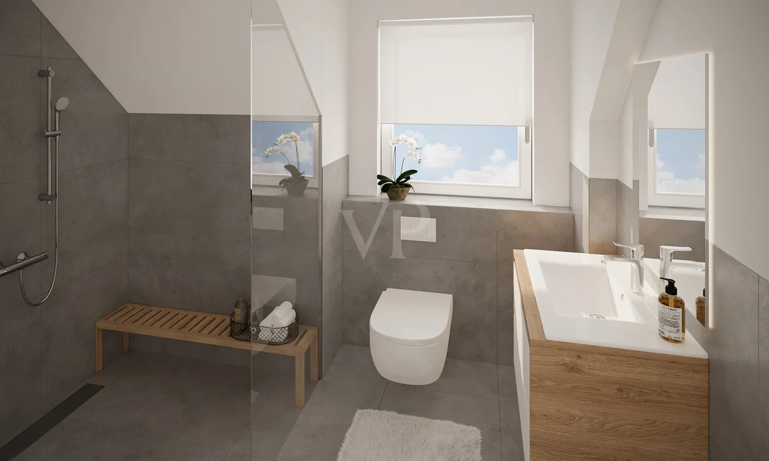 Badezimmer I (Visualisierung)