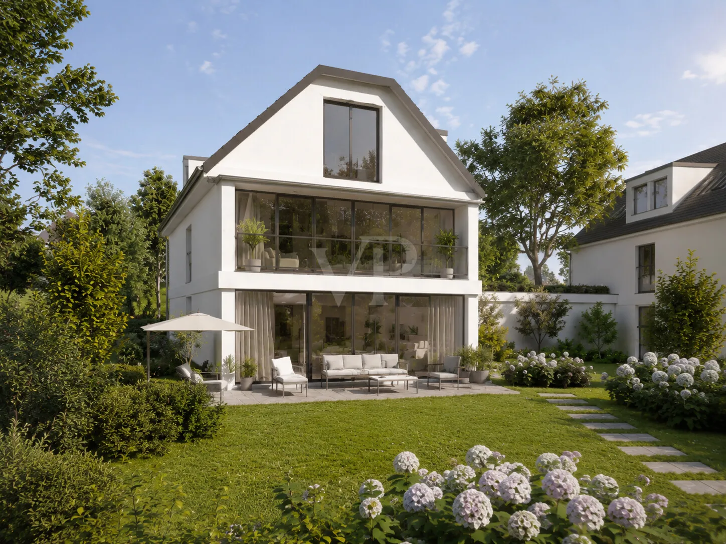 Gartenansicht h.