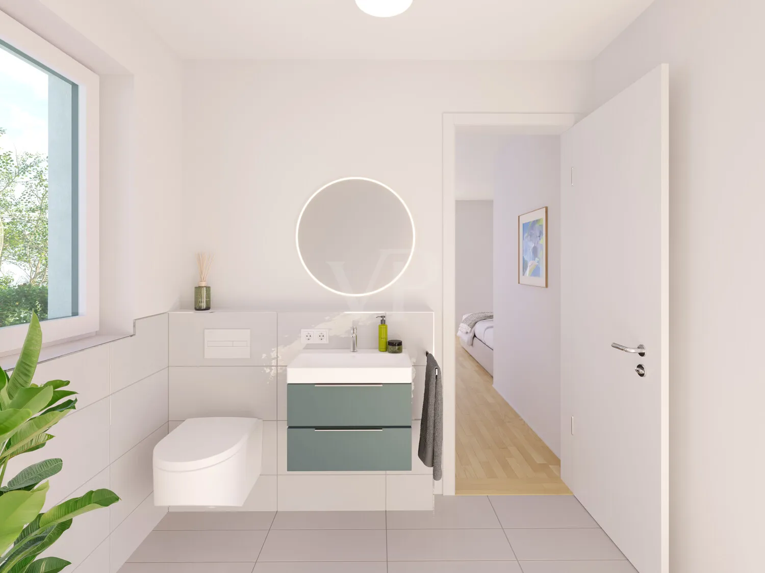 Badezimmer (visualisiert)