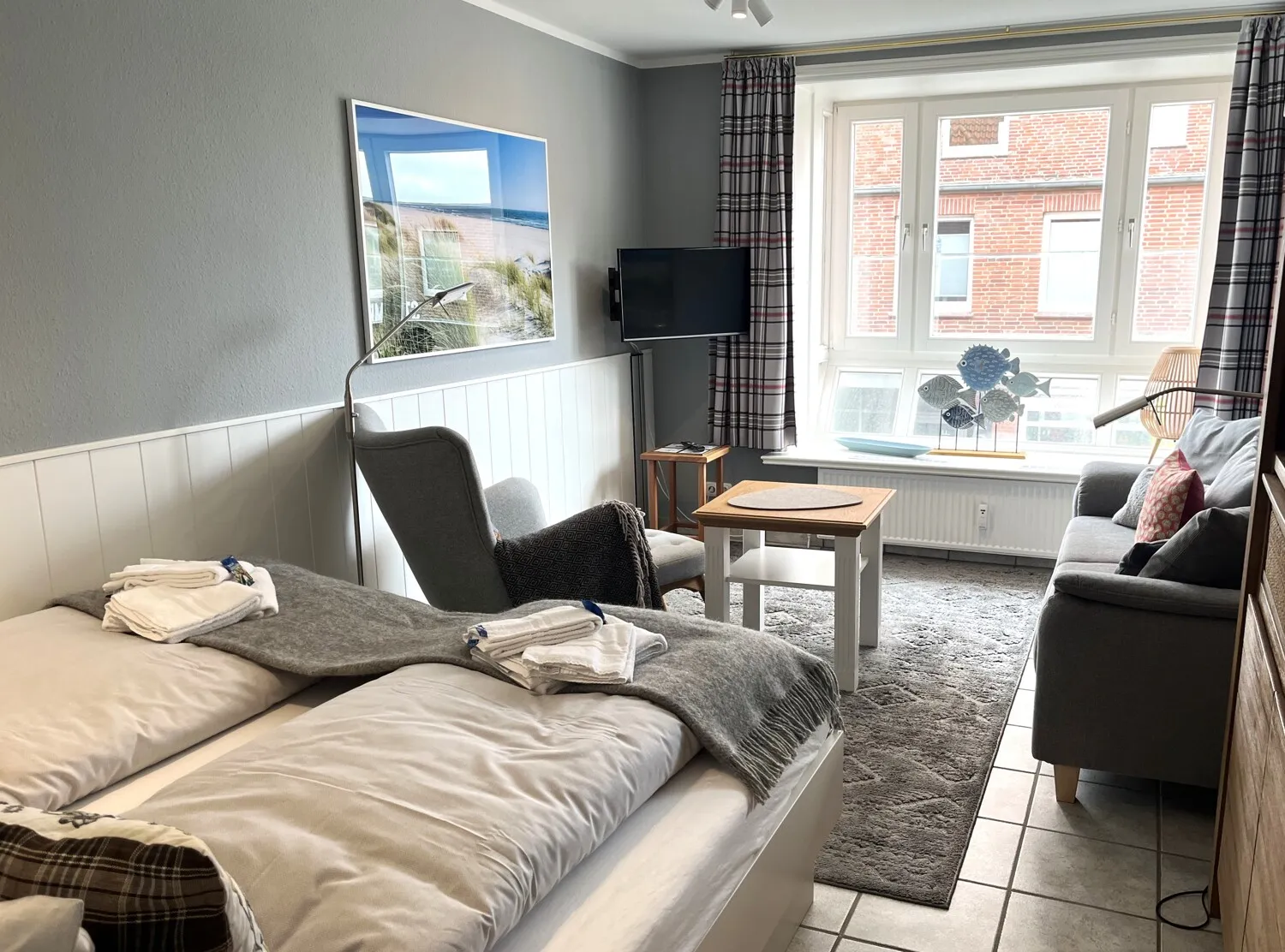 Charmante Ferienwohnung in Bestlage von Wyk auf Föhr