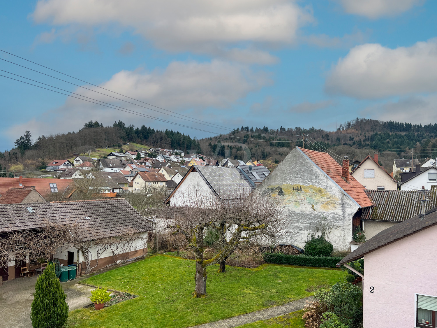 Ausblick vom Dachgeschoss