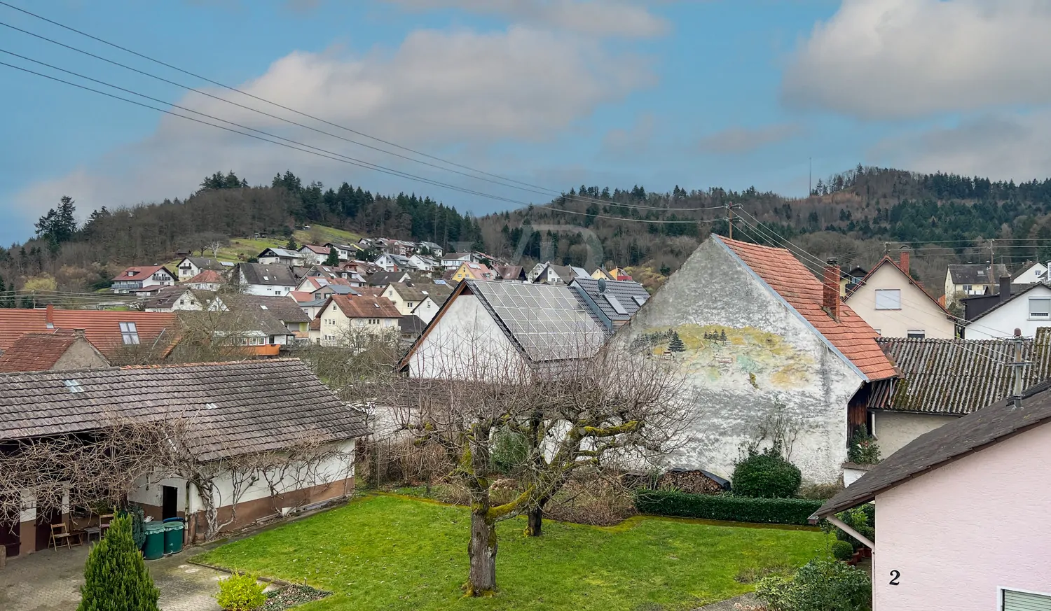 Ausblick vom Dachgeschoss