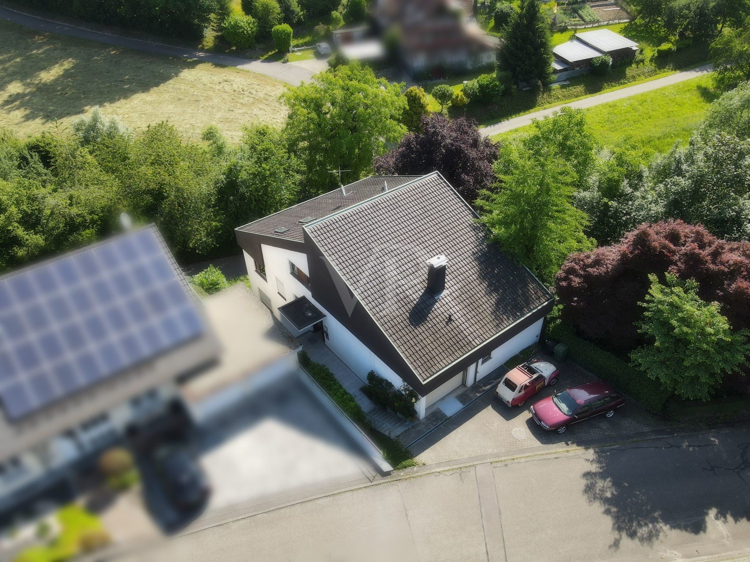 Wohnen & Vermieten: Großzügiges Architektenhaus mit Einliegerwohnung