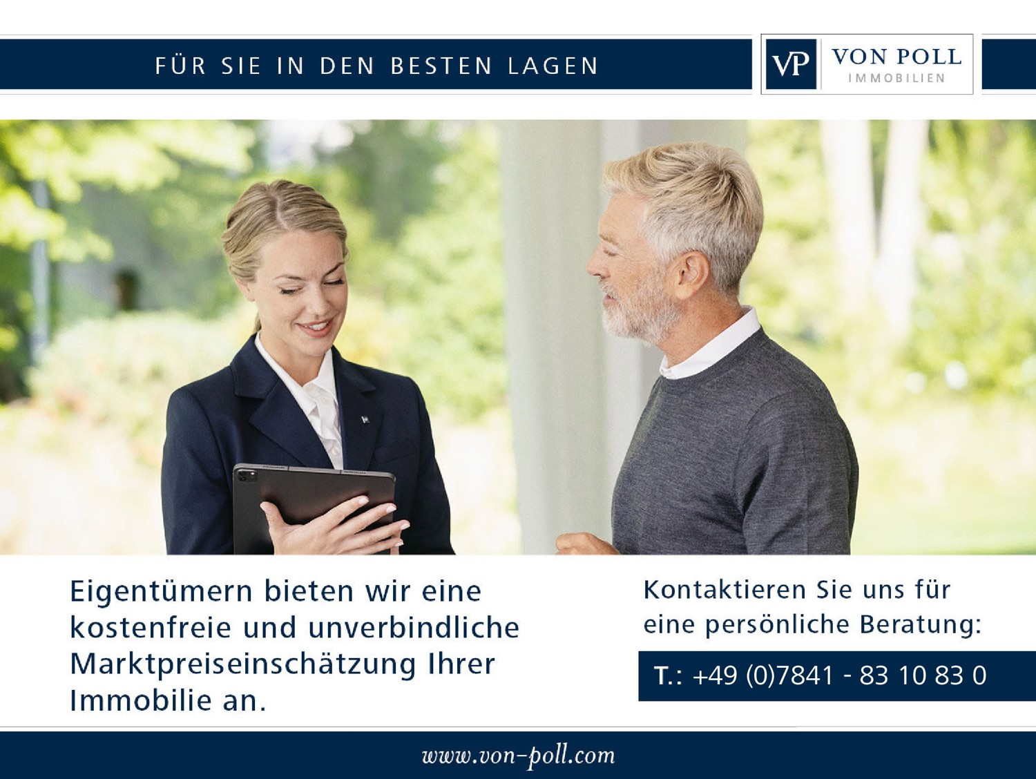 Kostenfreie Marktwerteinschätzung
