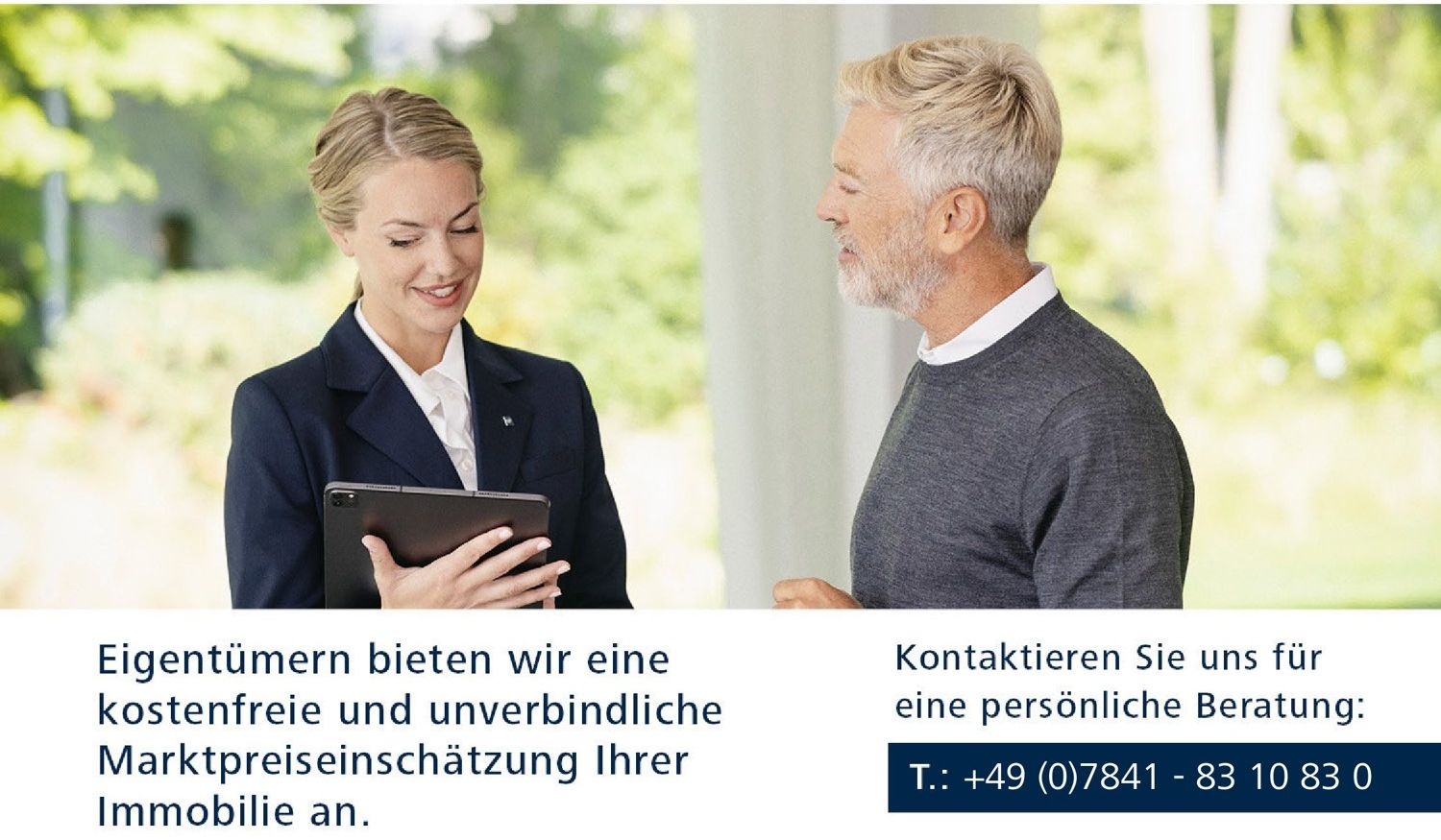 Kostenfreie Marktwerteinschätzung