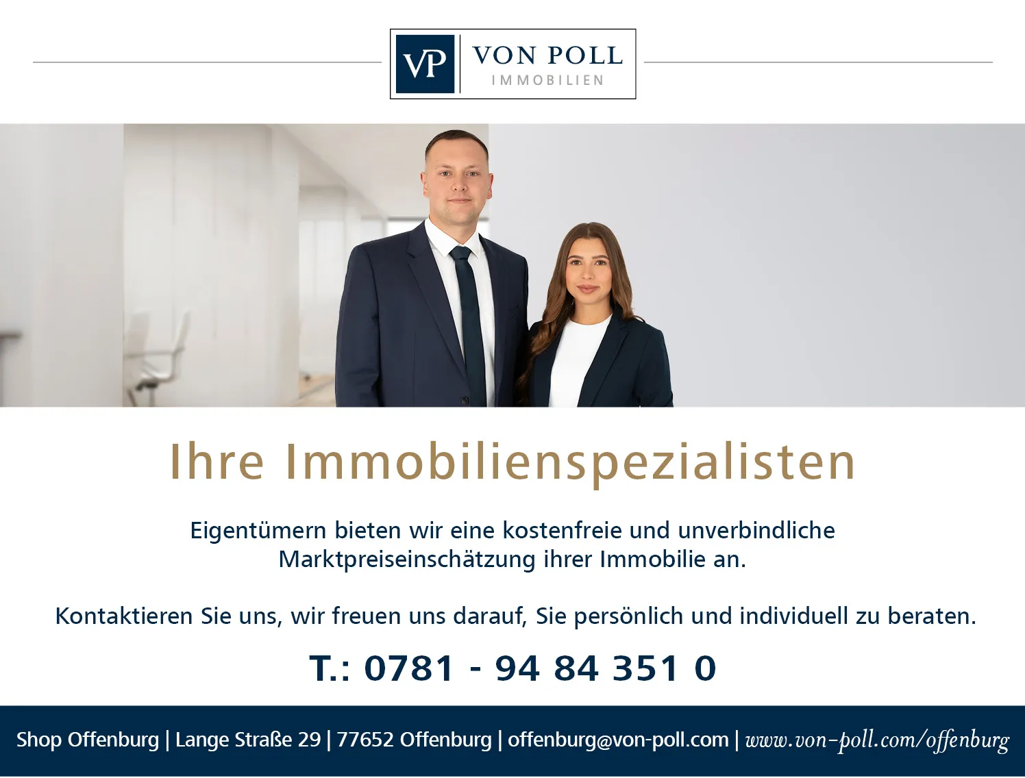Kostenfreie Marktpreiseinschätzung