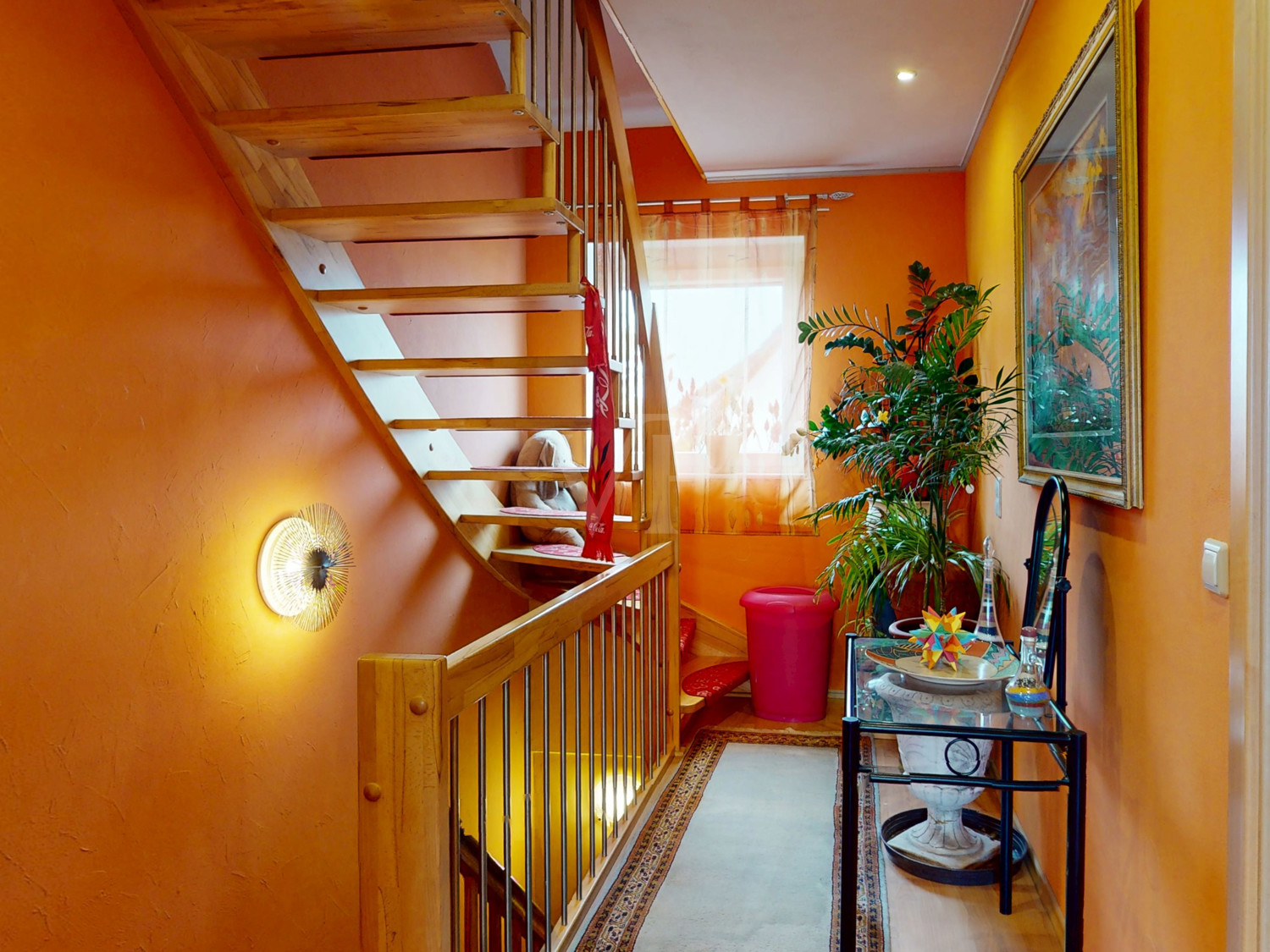 Treppe zum Dachspitz