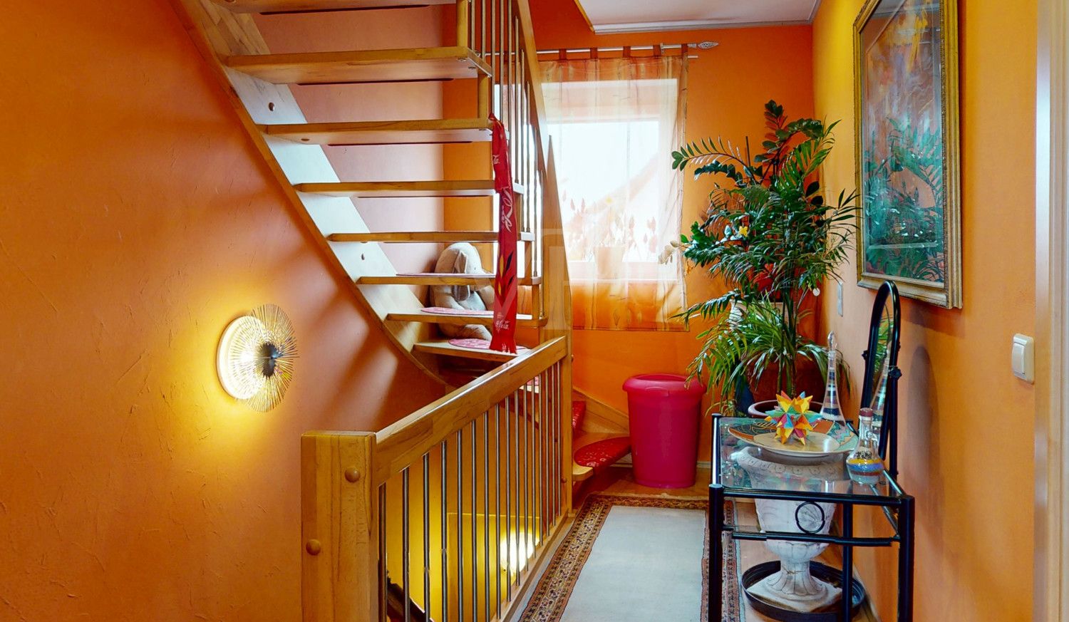 Treppe zum Dachspitz