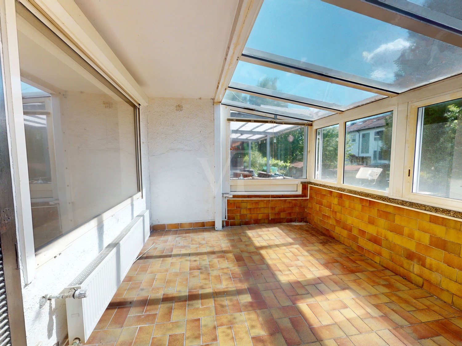 Überdachte Terrasse