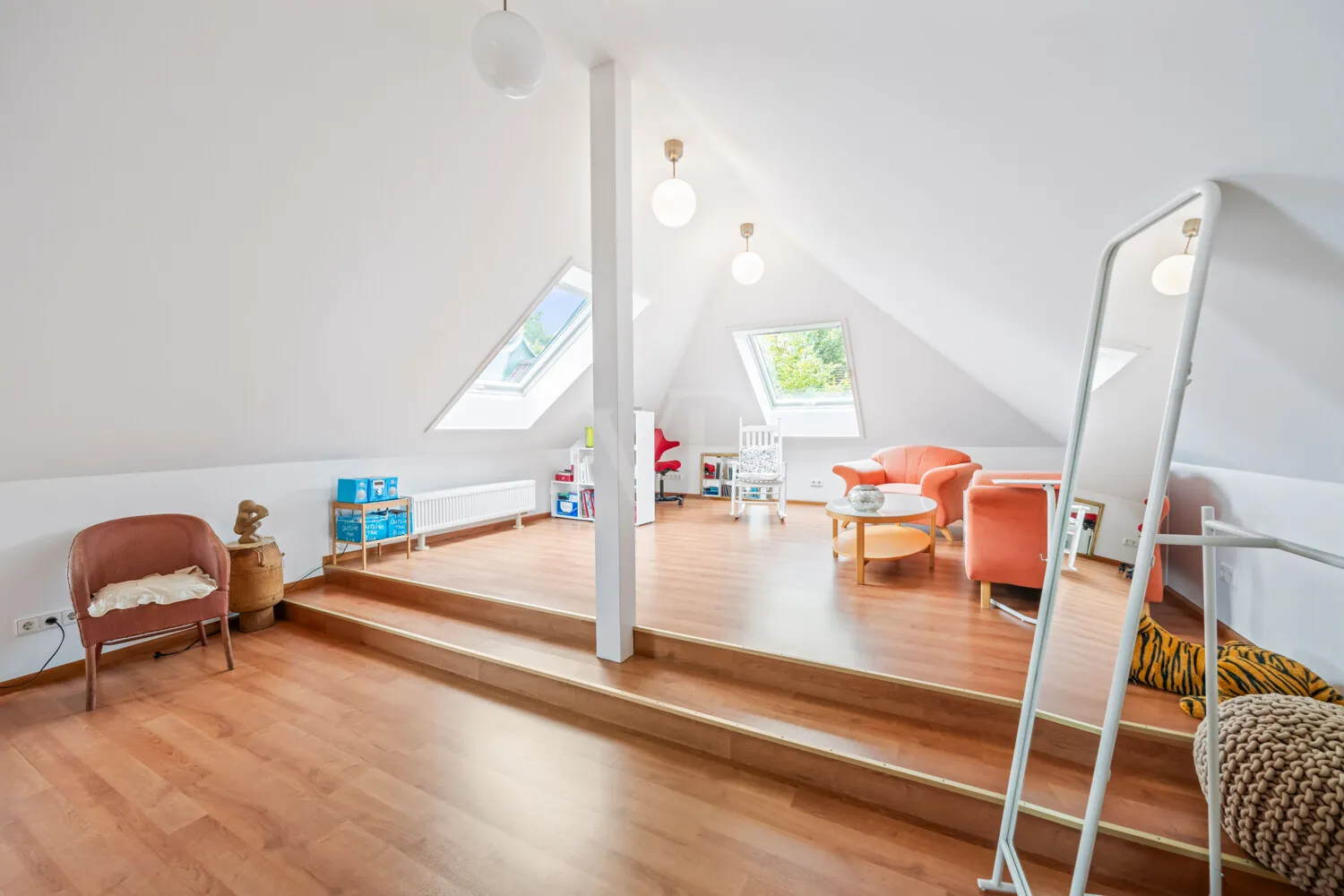 Schlafzimmer im Dachgeschoss