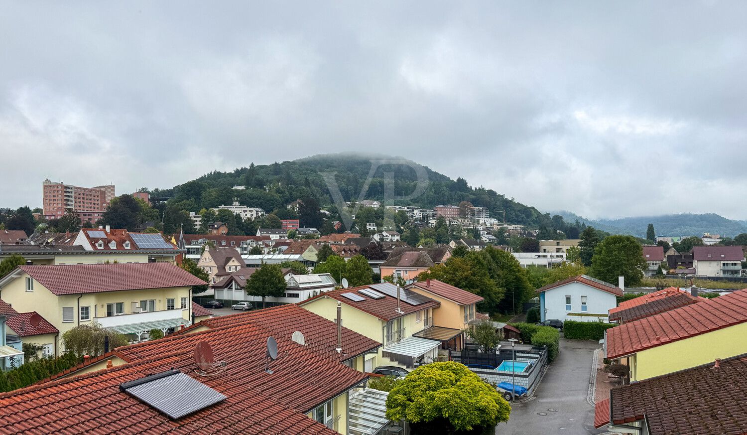 Ausblick vom Balkon