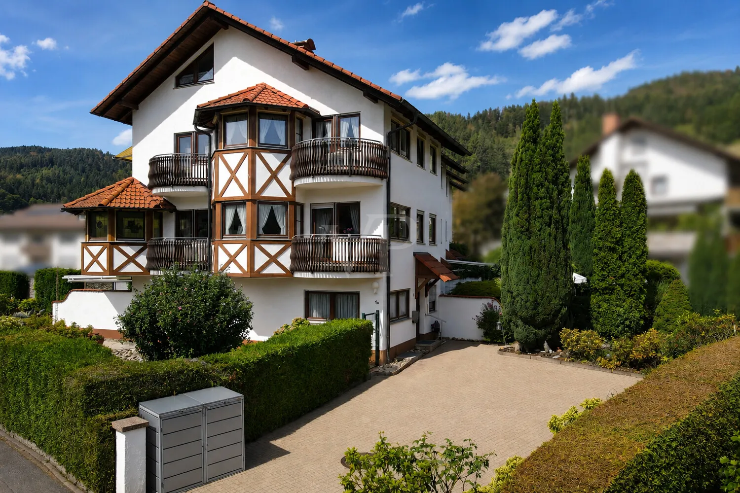 Hausansicht von vorne