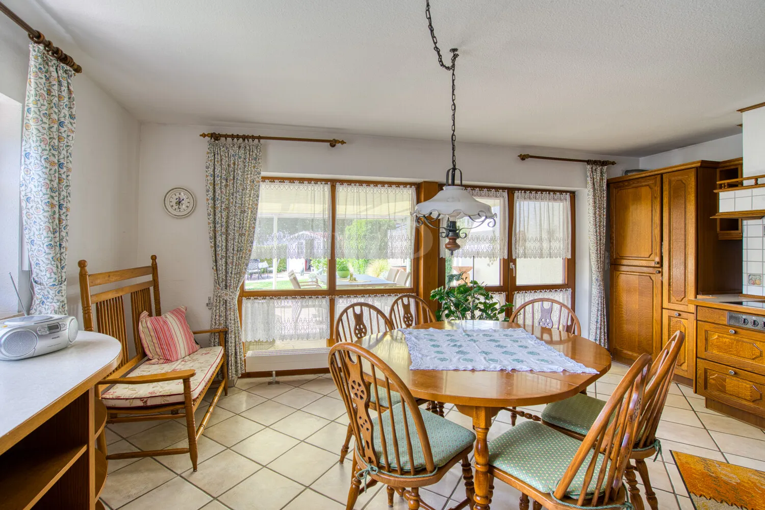 Essbereich/Küche mit Terrassenzugang