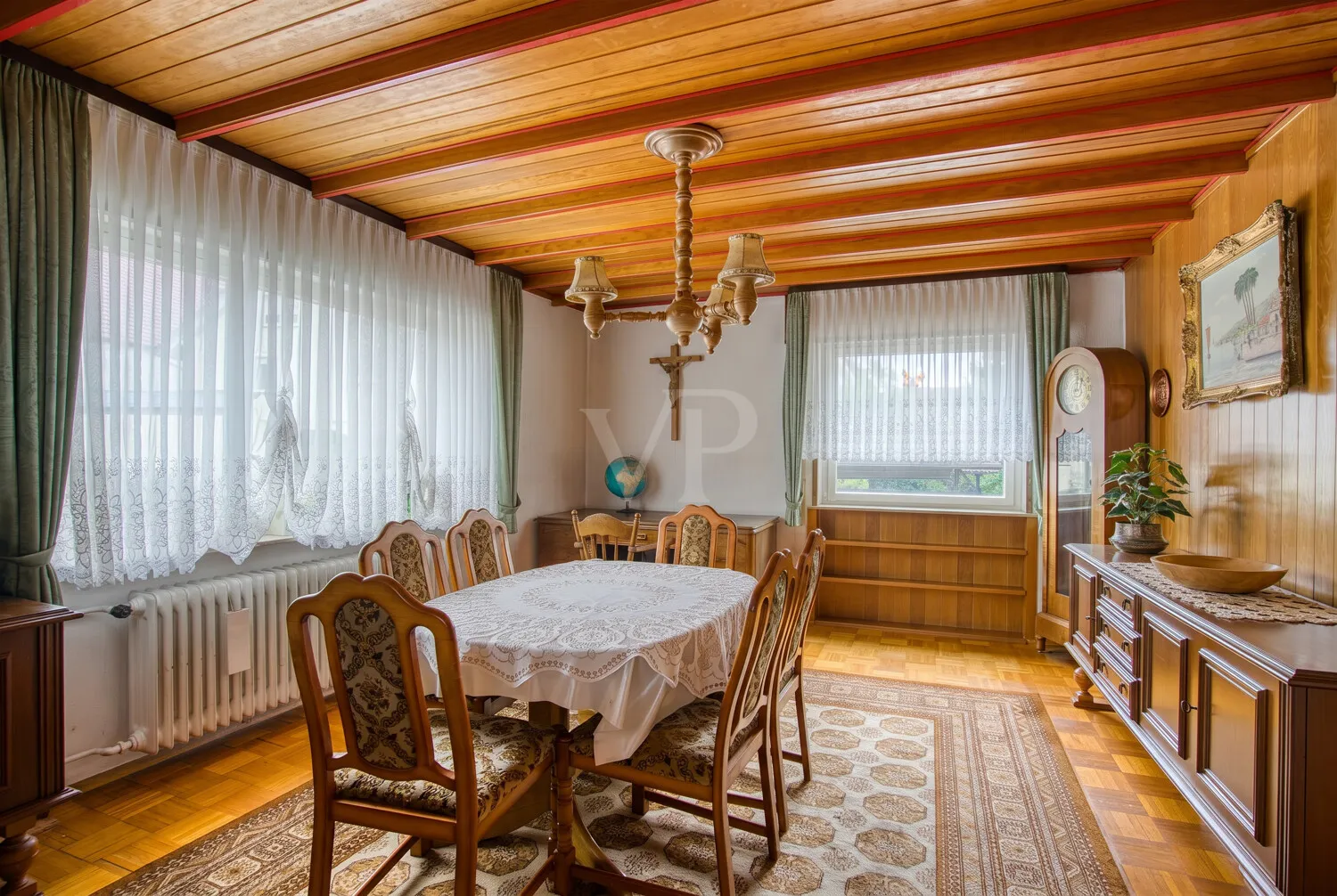 Wohnzimmer im Erdgeschoss