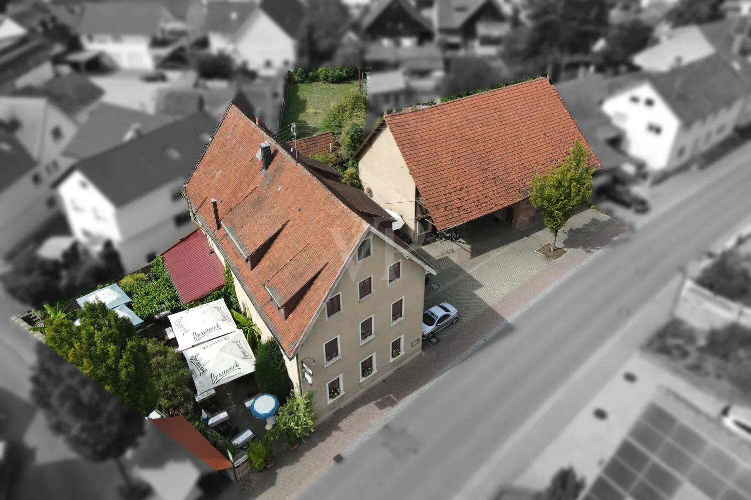 Übersicht der Bestandsgebäude