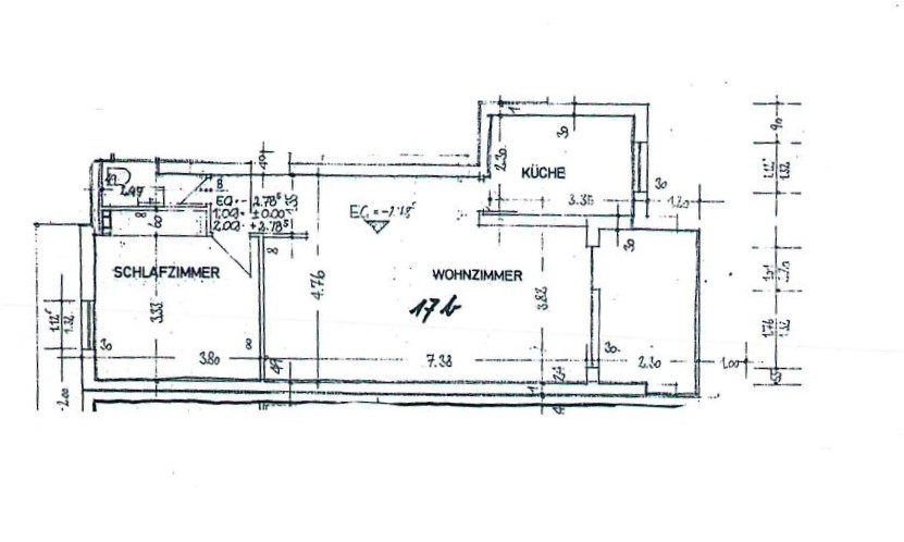 2 Zimmerwohnung in der Philippinenstraße