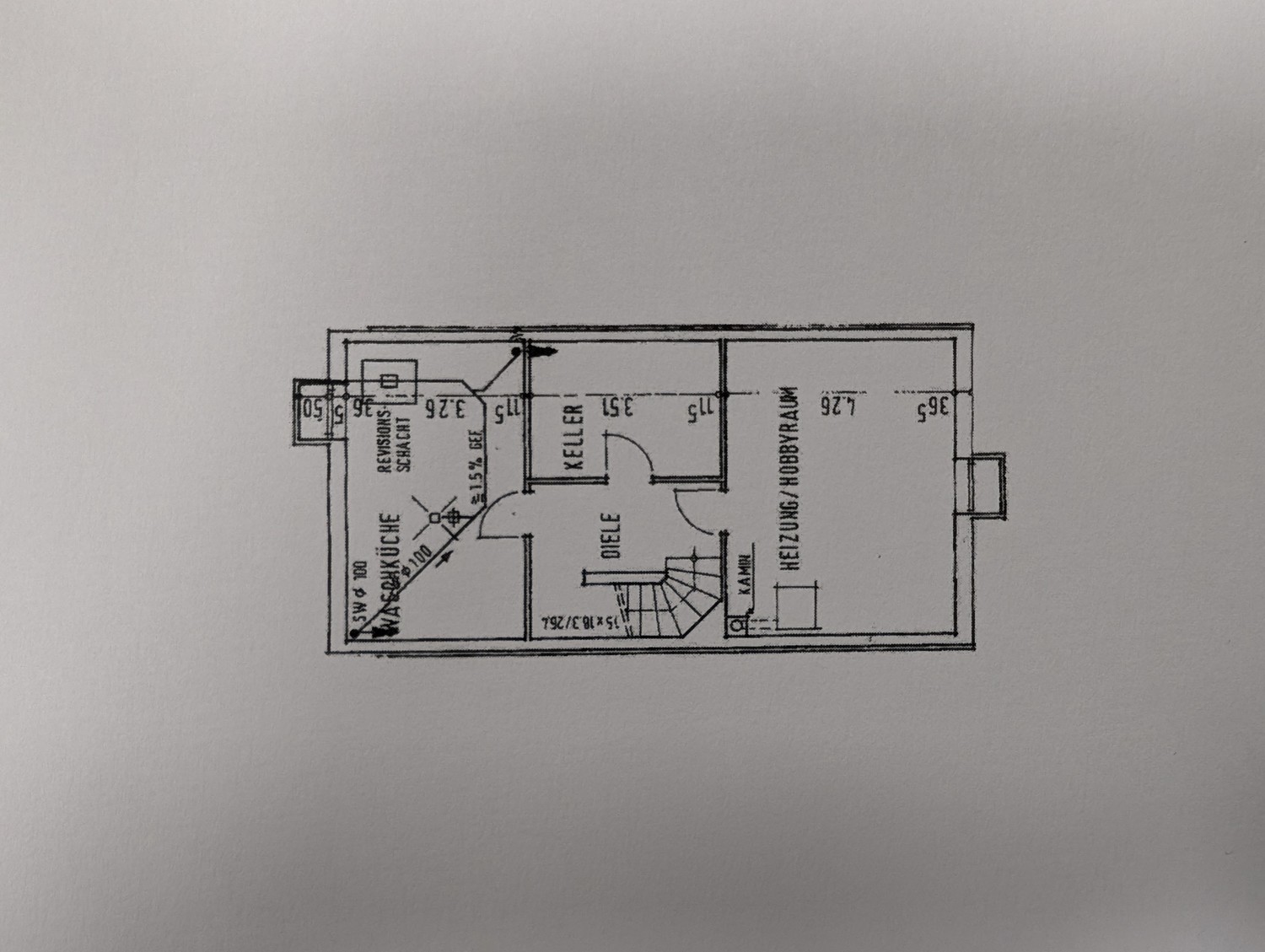 Grundriss UG