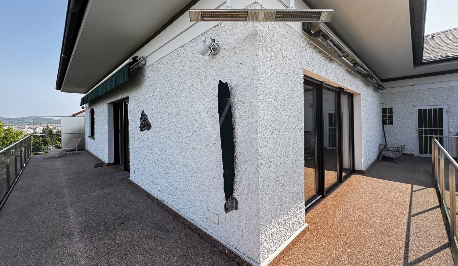 Wellness und wohnen auf dem Triller