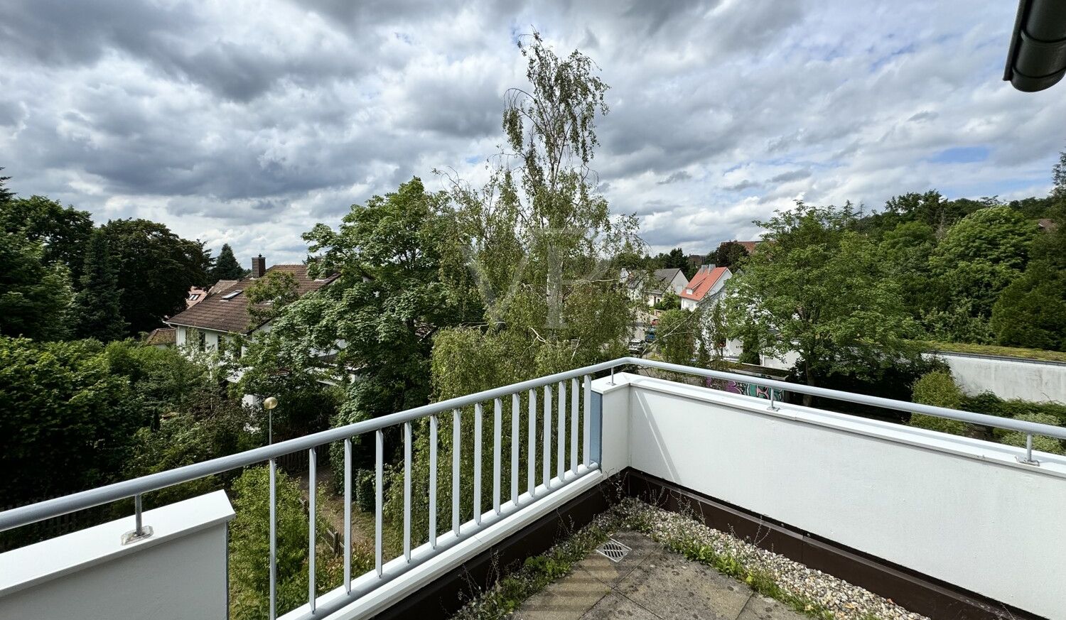 Maisonette Appartement für Singles
mit Blick ins Grüne und Stadtnah