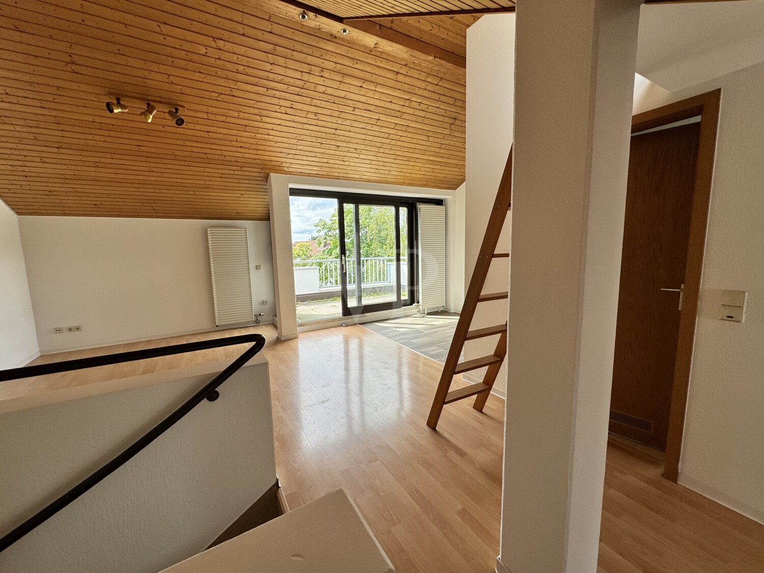 Maisonette Appartement für Singles
mit Blick ins Grüne und Stadtnah