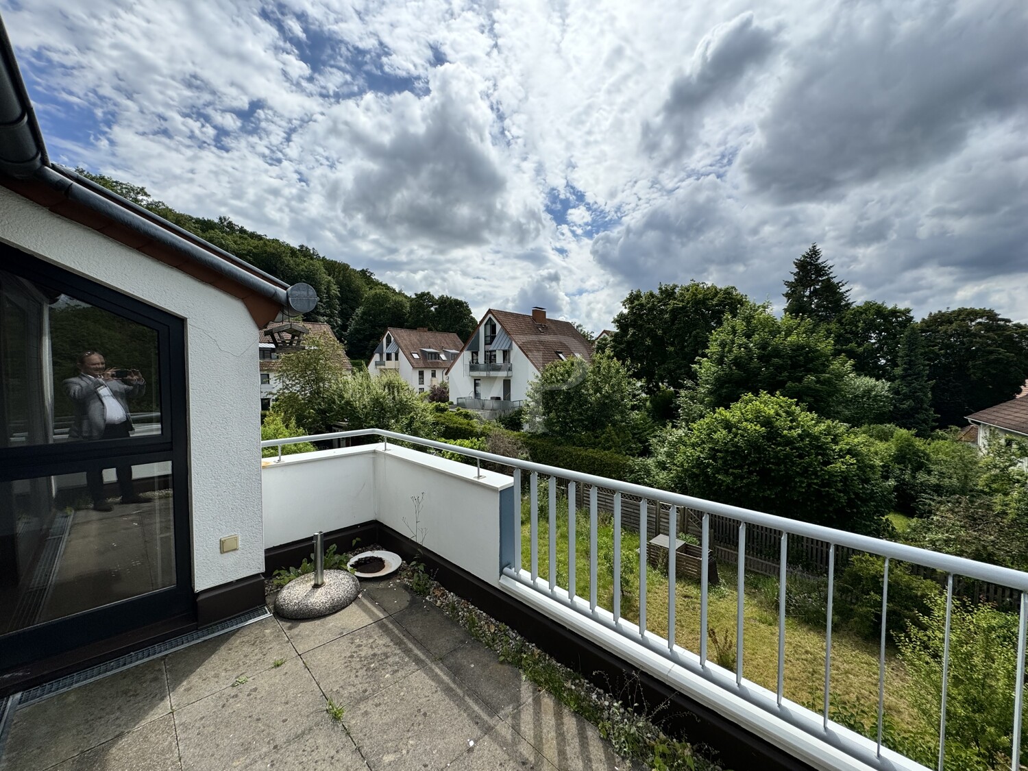Maisonette Appartement für Singles
mit Blick ins Grüne und Stadtnah